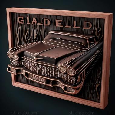 3D мадэль Cadillac Deville 1961 1964 (STL)